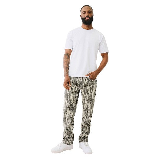 TRUE RELIGION JEANS JACQUARD BOBBY NF 32IN BIGT HS WHITE CAMO