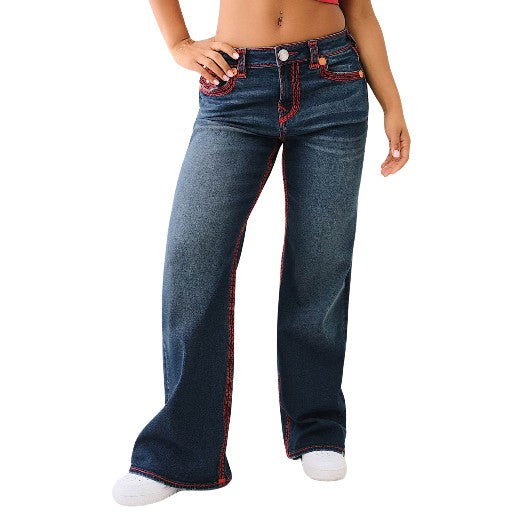 TRUE RELIGION BOBBI BAGGY FLAP SUP QT MOSAIC CANYON