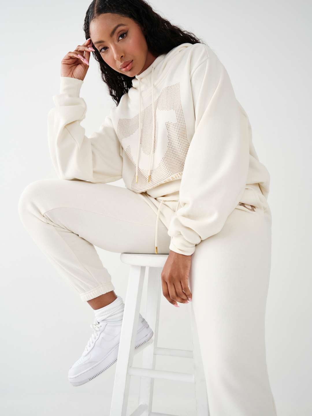 Crystal Relaxed Hoodie