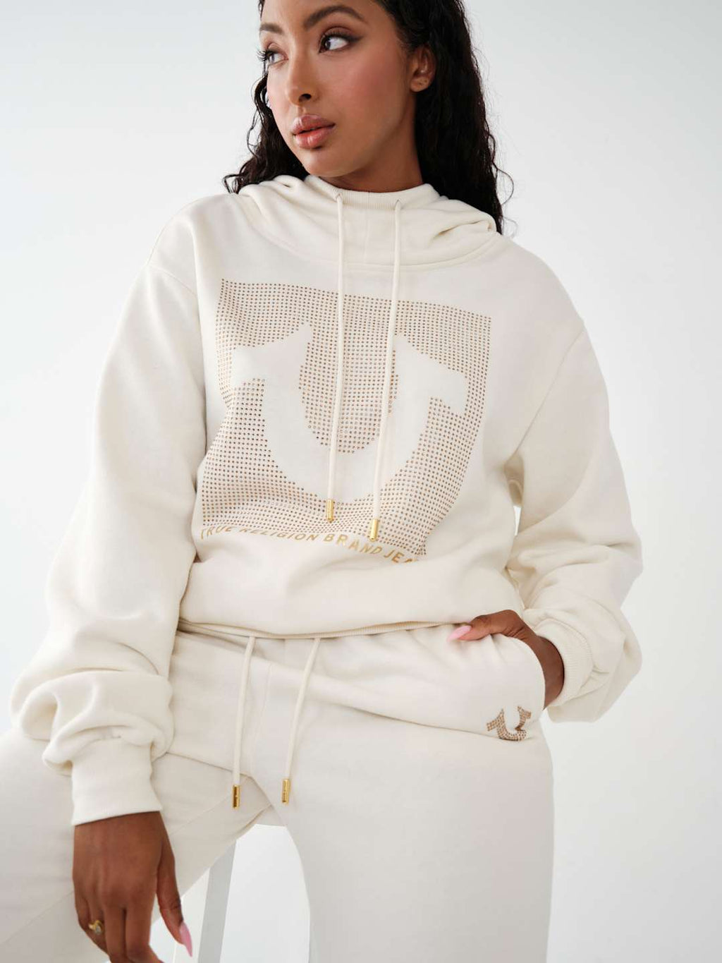 Crystal Relaxed Hoodie