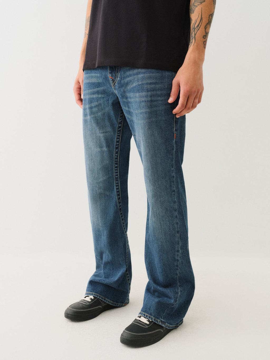 True Religion Joey Sn Flap 34In Dark Wash
