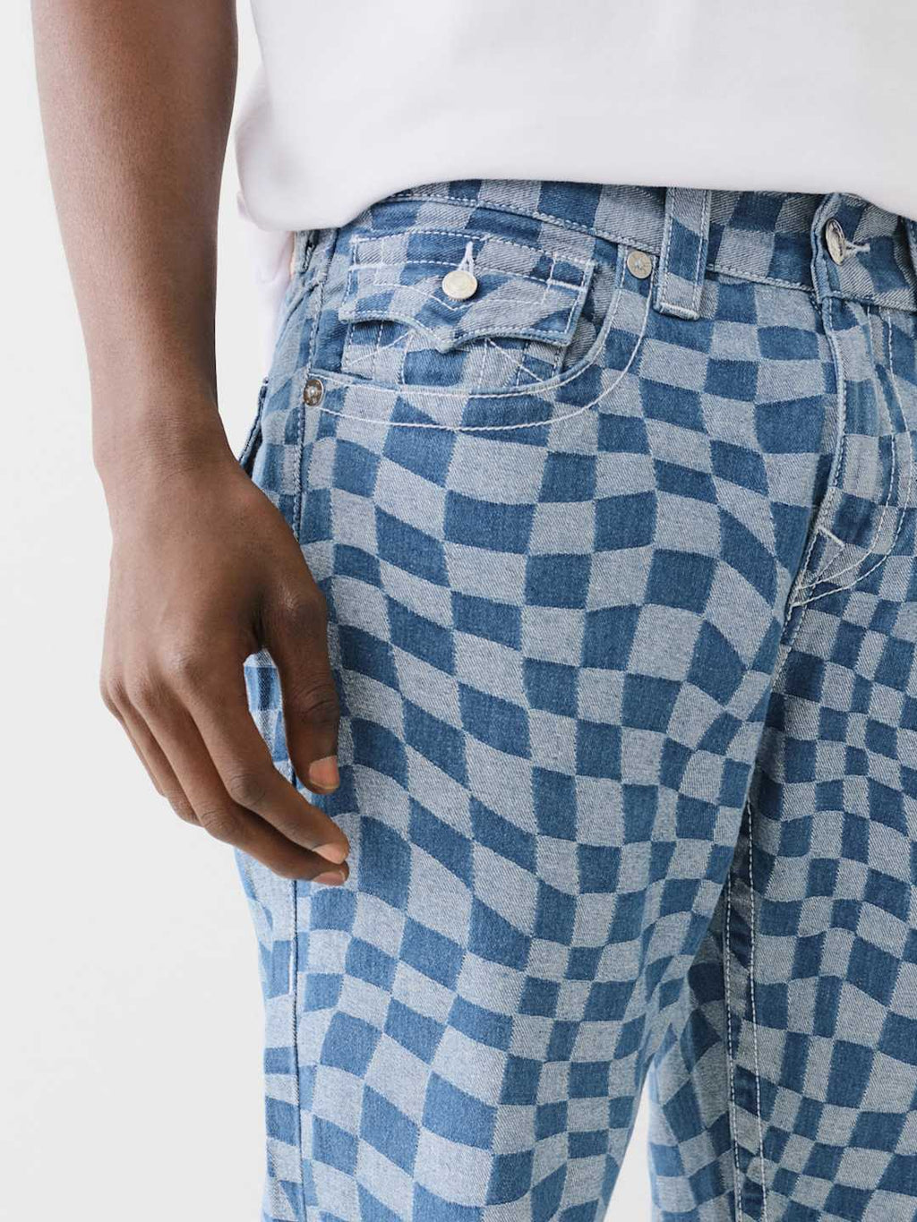 True Religion Jeans Ricky SN Flap Dodgy Medium Wash