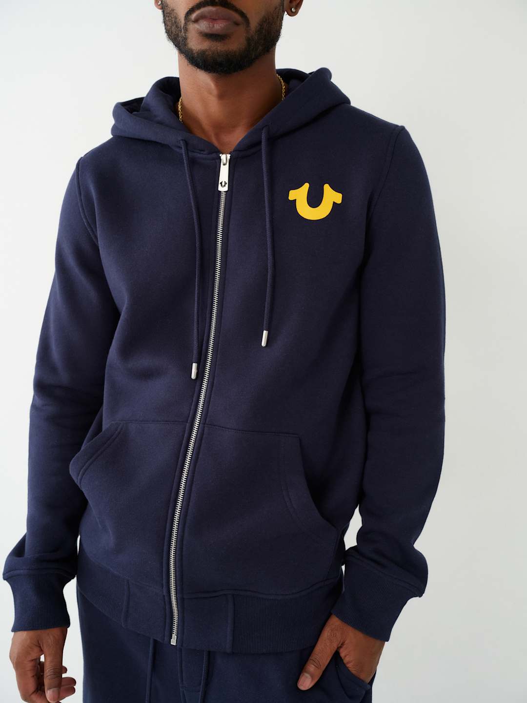 Horseshoe Logo Zip Hoodie