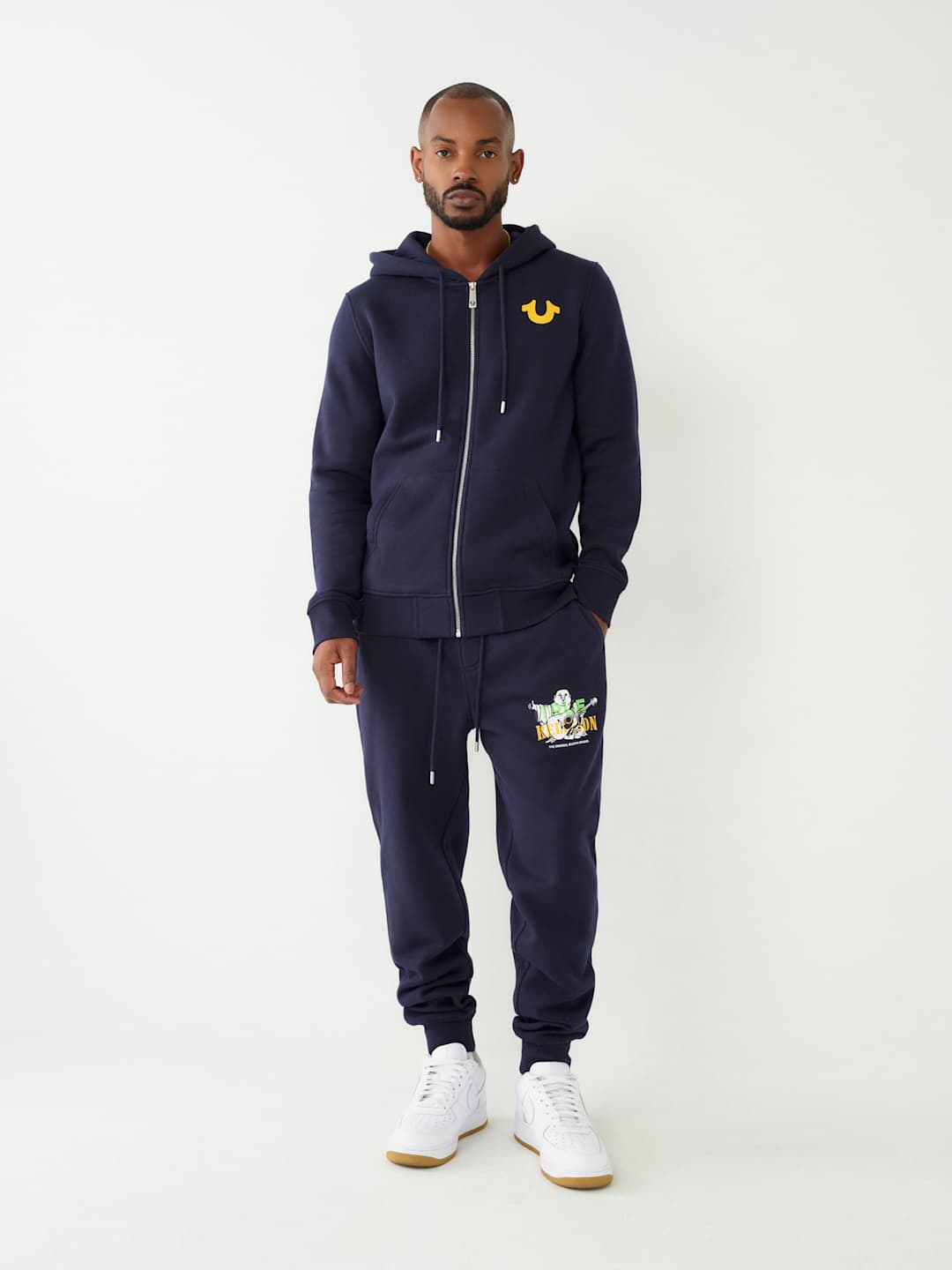 Horseshoe Logo Zip Hoodie