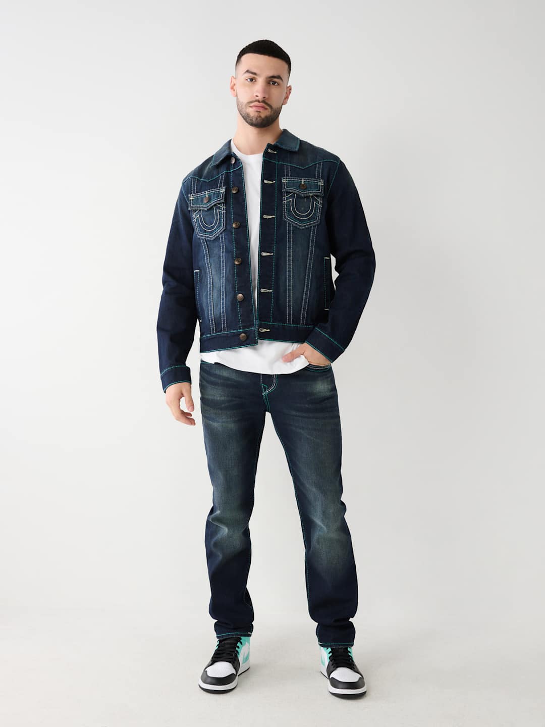 Jimmy Mb3 Mega Big T Denim Jacket