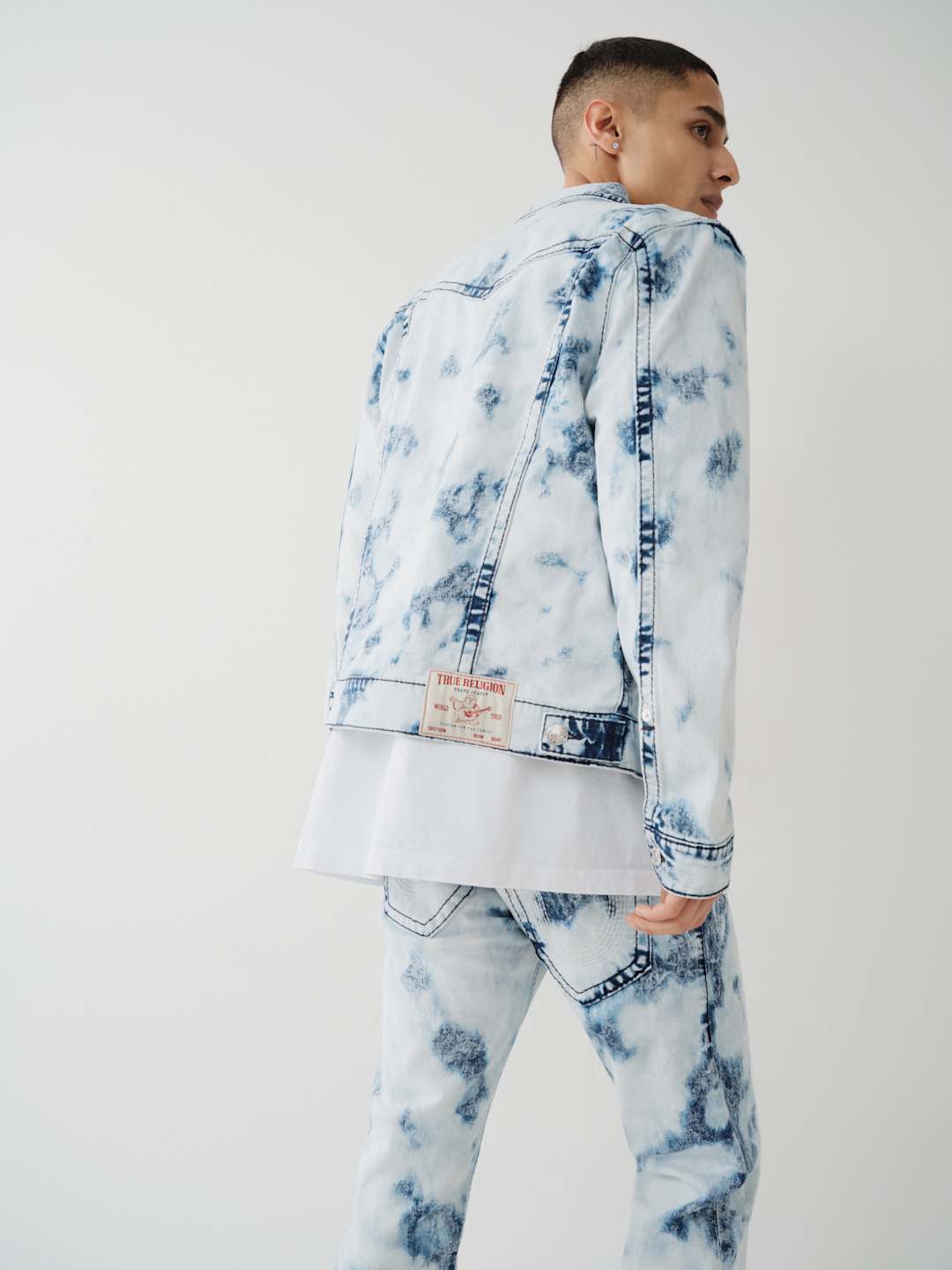 True Religion Jacket Ocean Vibes Lighht Wash