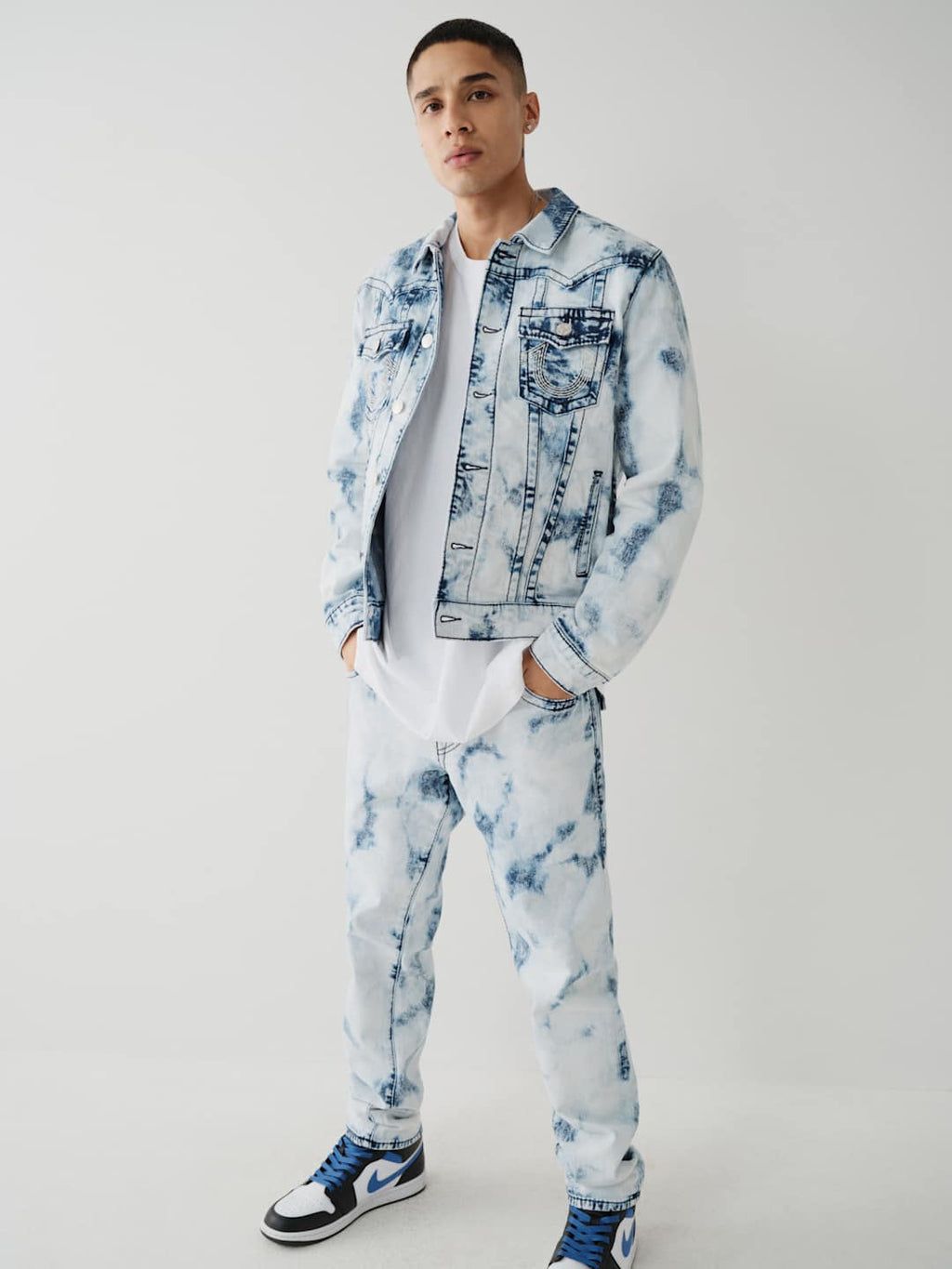 True Religion Jacket Ocean Vibes Lighht Wash