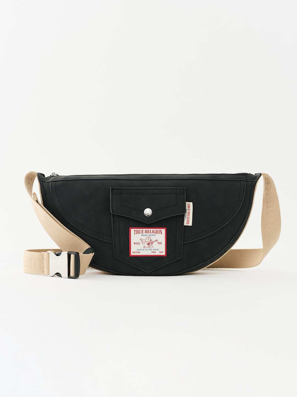 True Religion Utility Bag Hobo Black