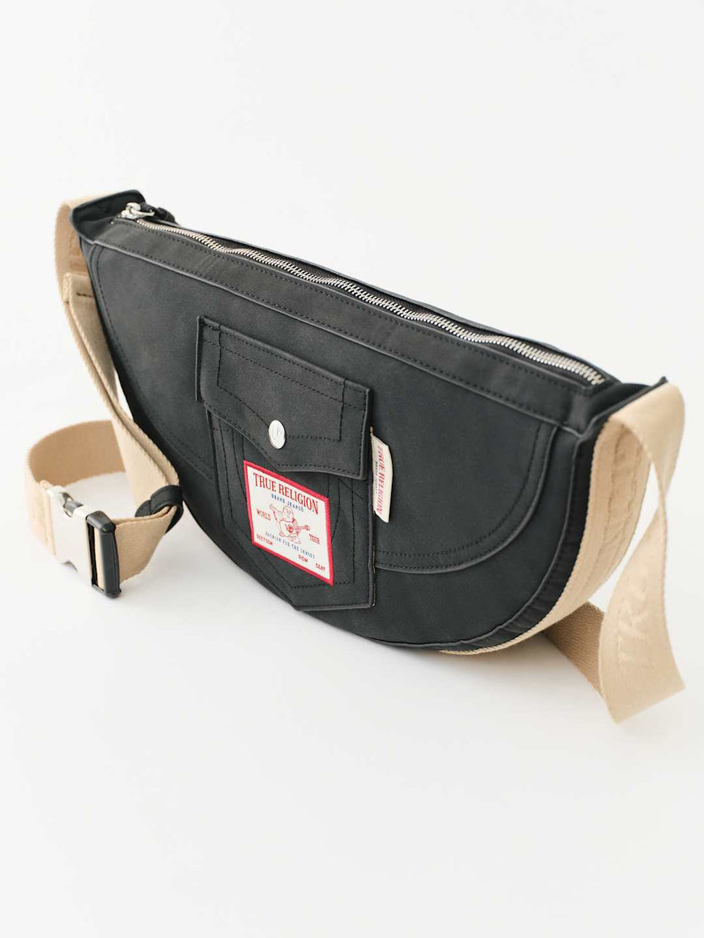 True Religion Utility Bag Hobo Black