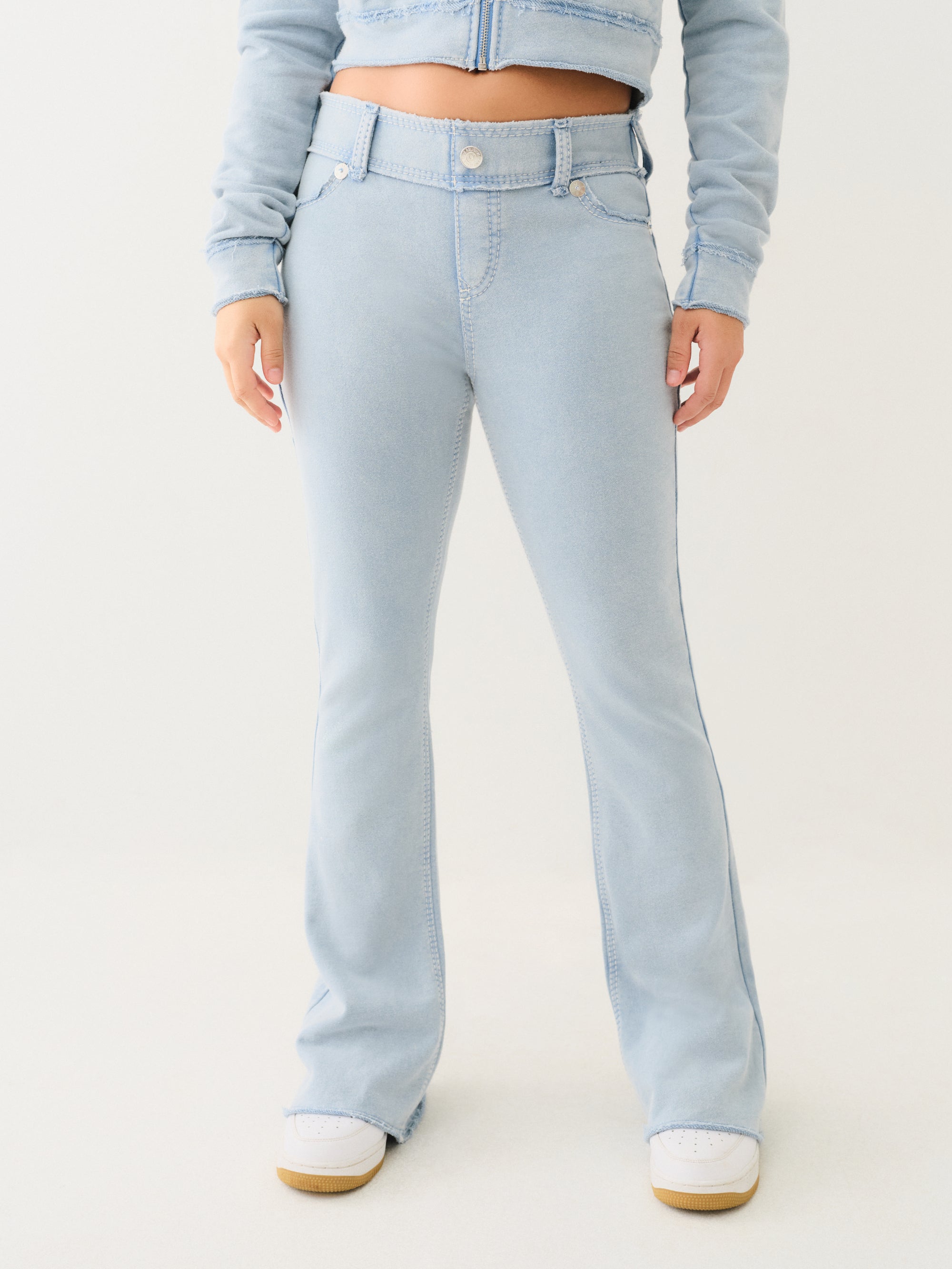 True Religion Wsh Raw Edge Big T Track Pants Pacific Coast