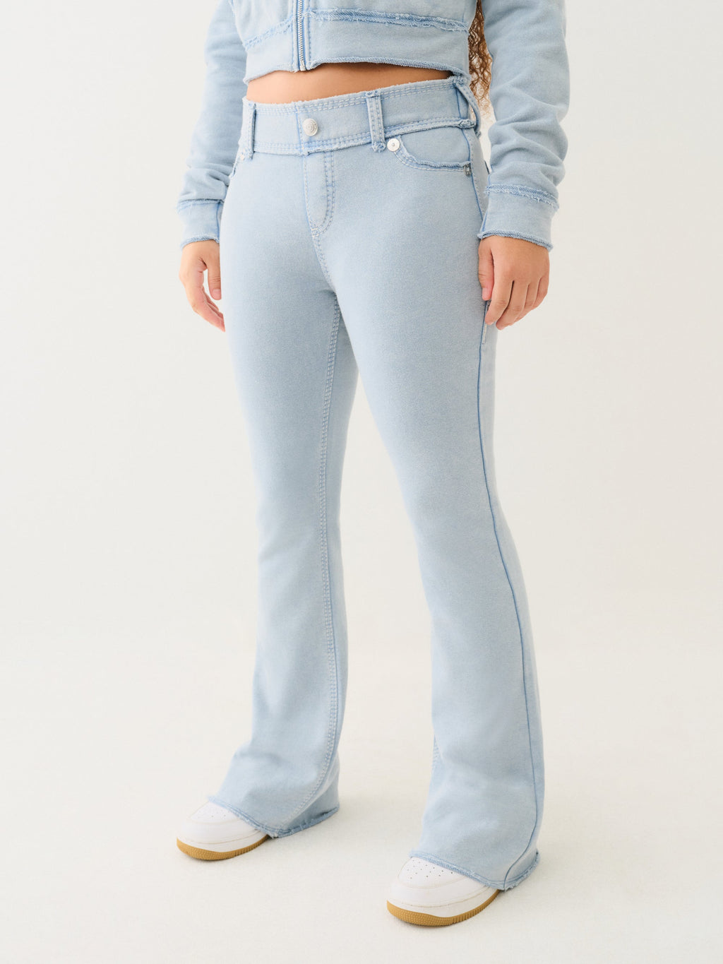 True Religion Wsh Raw Edge Big T Track Pants Pacific Coast