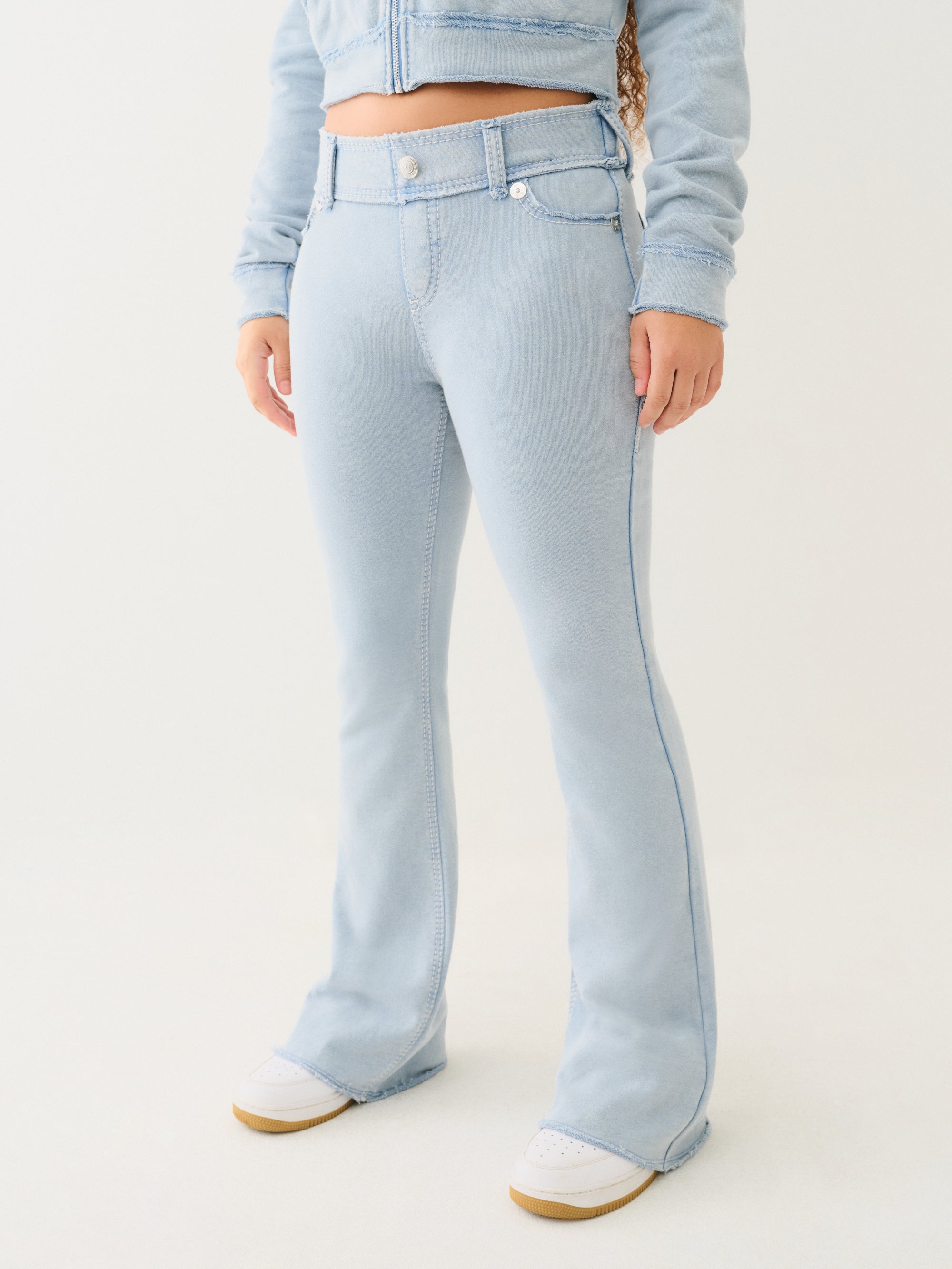 True Religion Wsh Raw Edge Big T Track Pants Pacific Coast