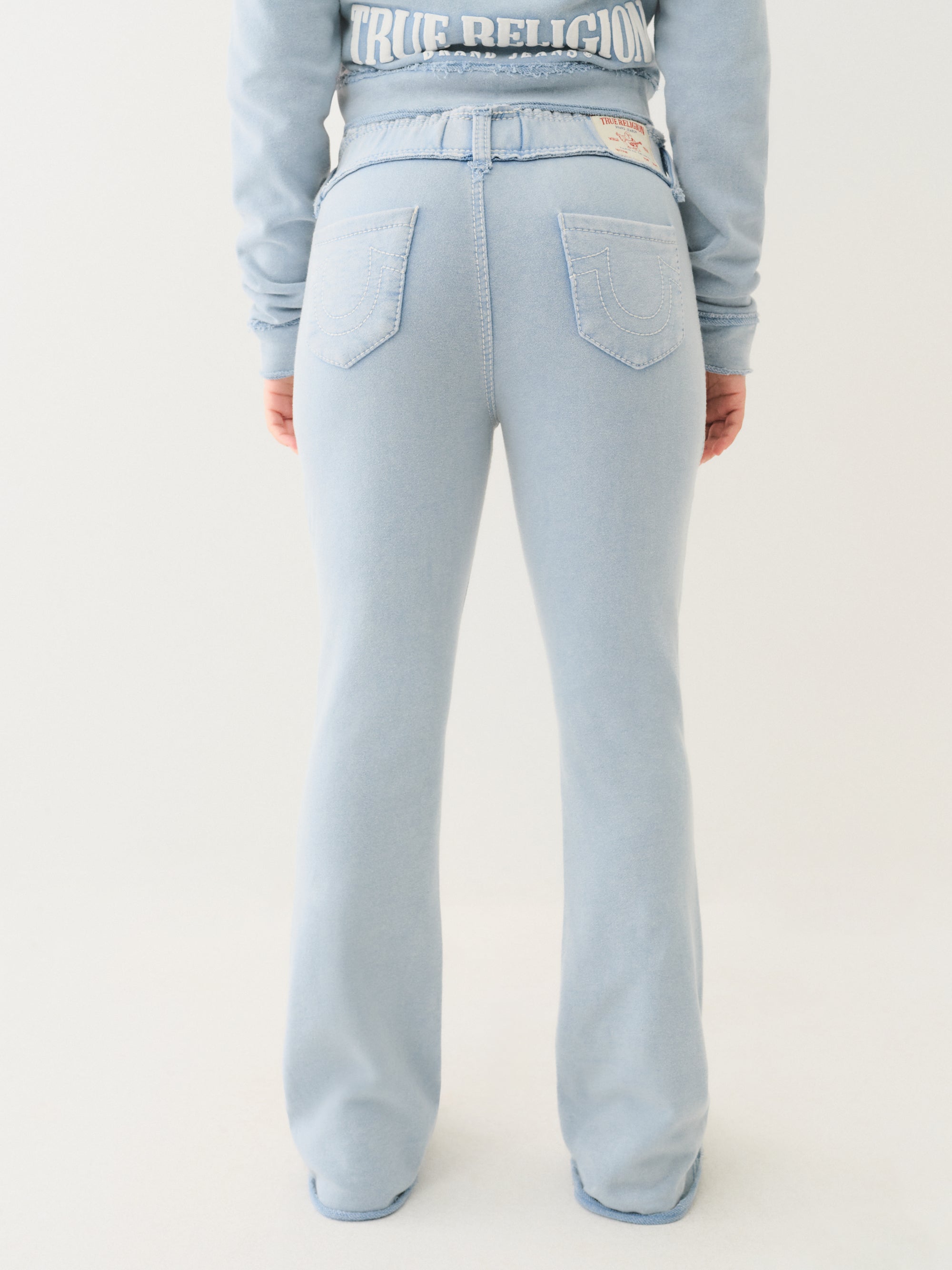 True Religion Wsh Raw Edge Big T Track Pants Pacific Coast