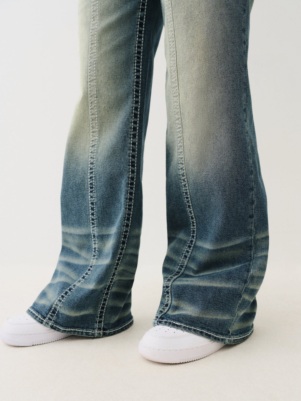 True Religion Bobbi Baggy Big T Emerald Fade