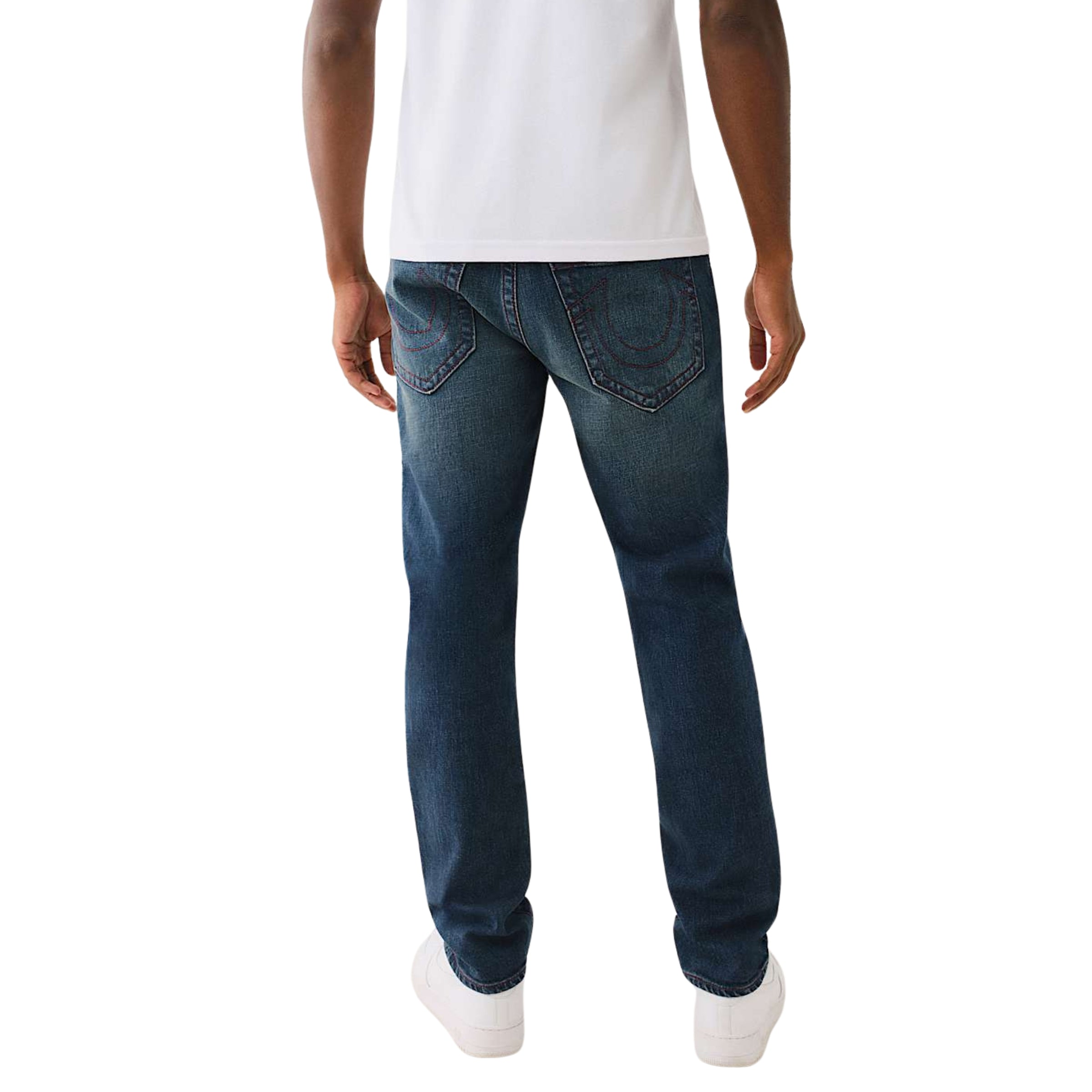 TRUE RELIGION JEANS ROCCO SN NF 32IN ACANTO DARK WASH