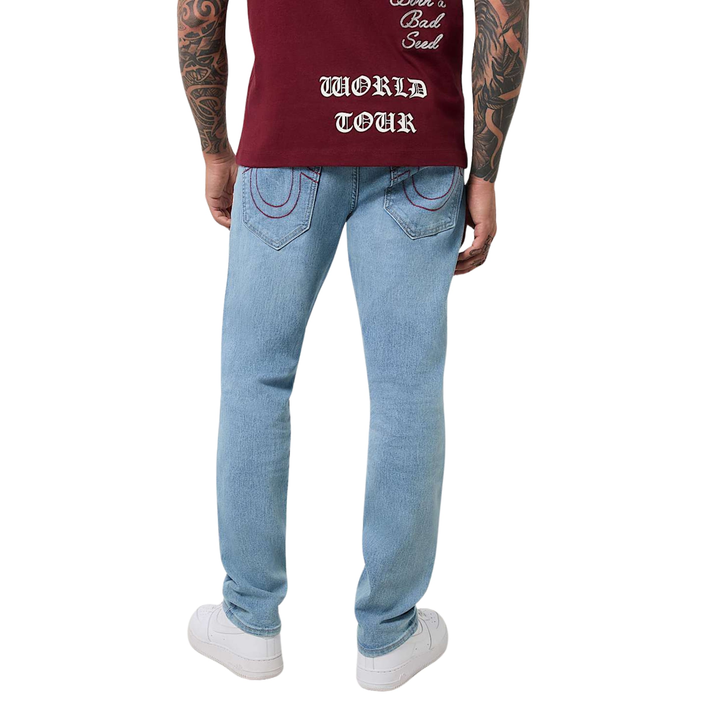 TRUE RELIGION GENO SN SLIM LIGHT COOL WASH