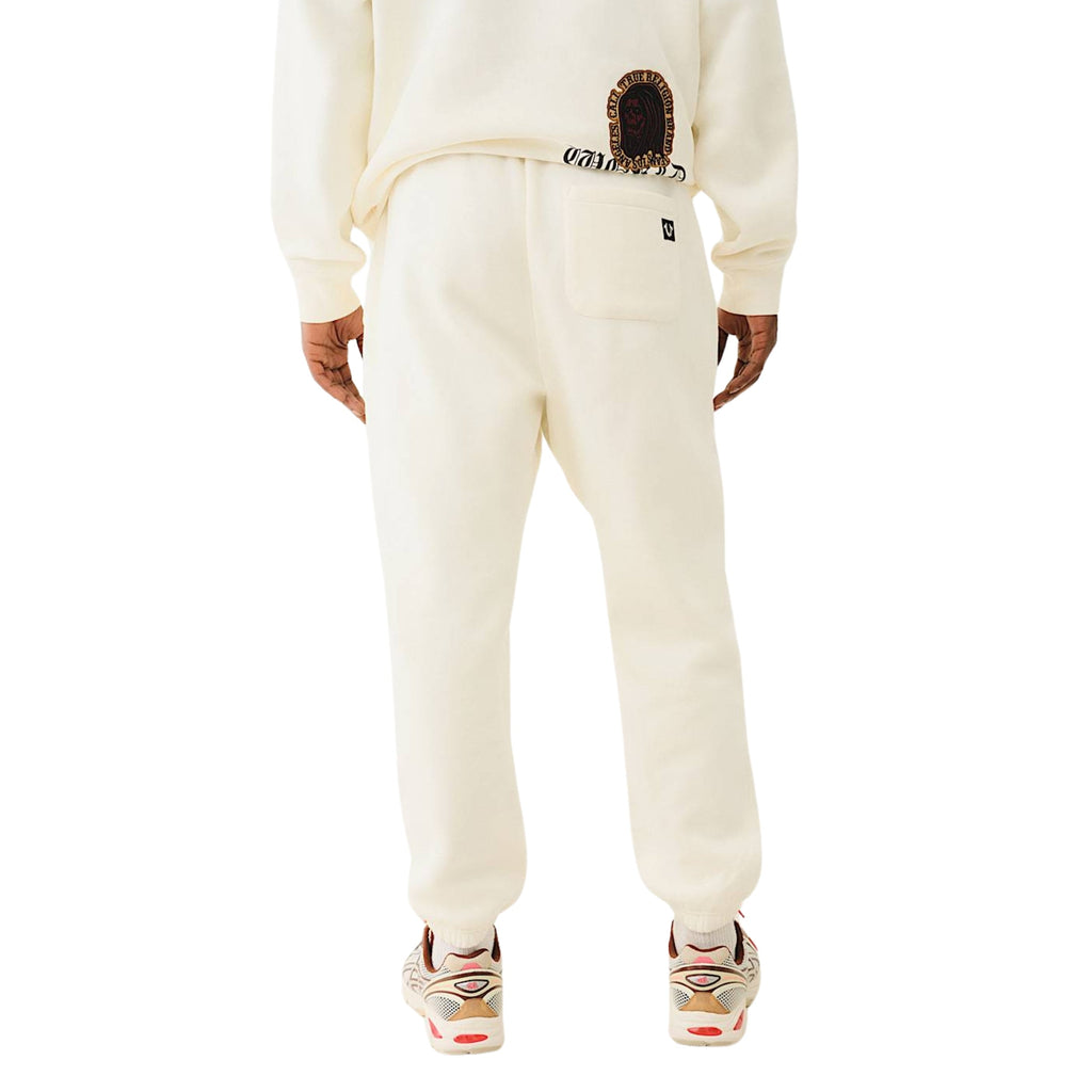 TRUE RELIGION JOGGER PATCH EMBRO WINTER WHITE