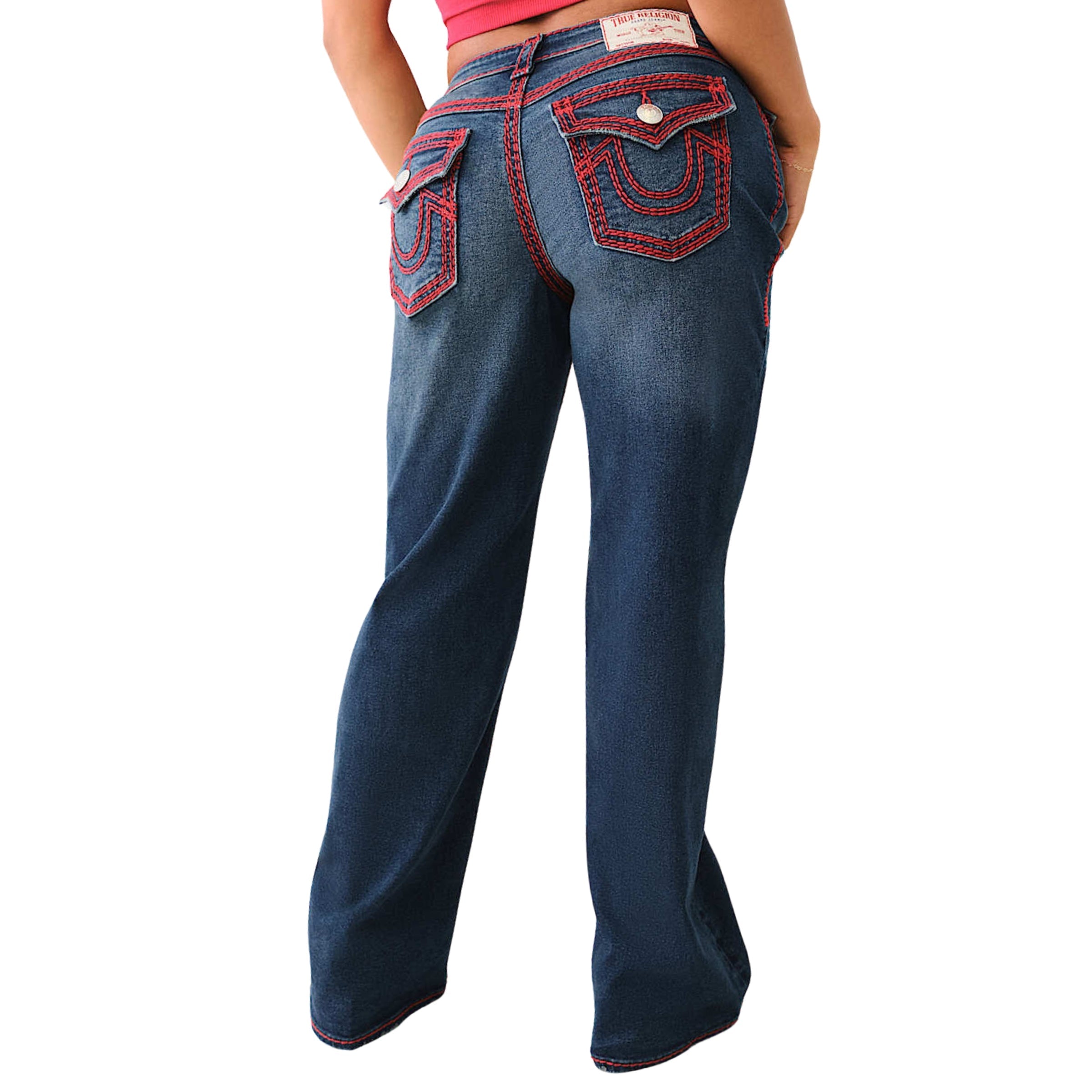 TRUE RELIGION BOBBI BAGGY FLAP SUP QT MOSAIC CANYON