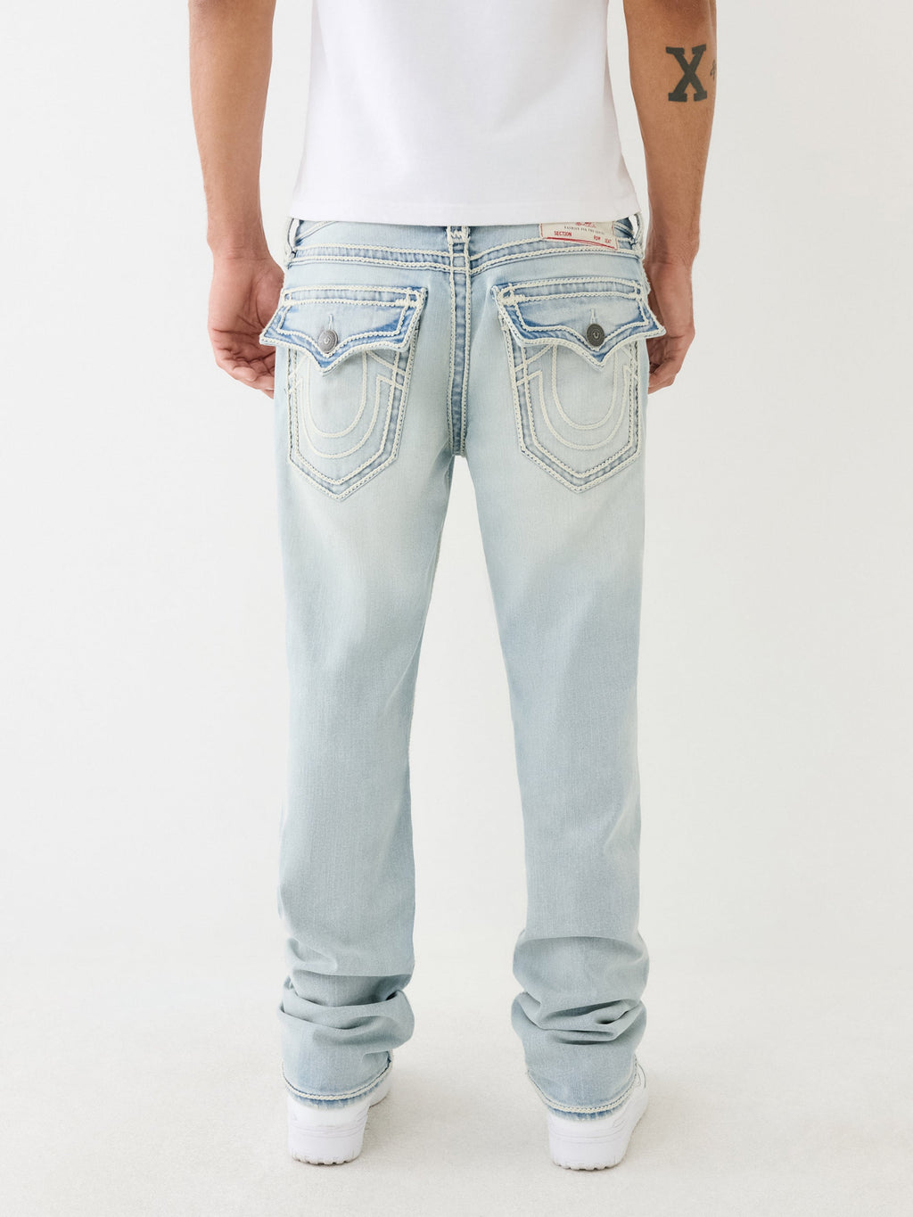 True Religion Ricky Jeans Rope Stitch Kolari Light Wash