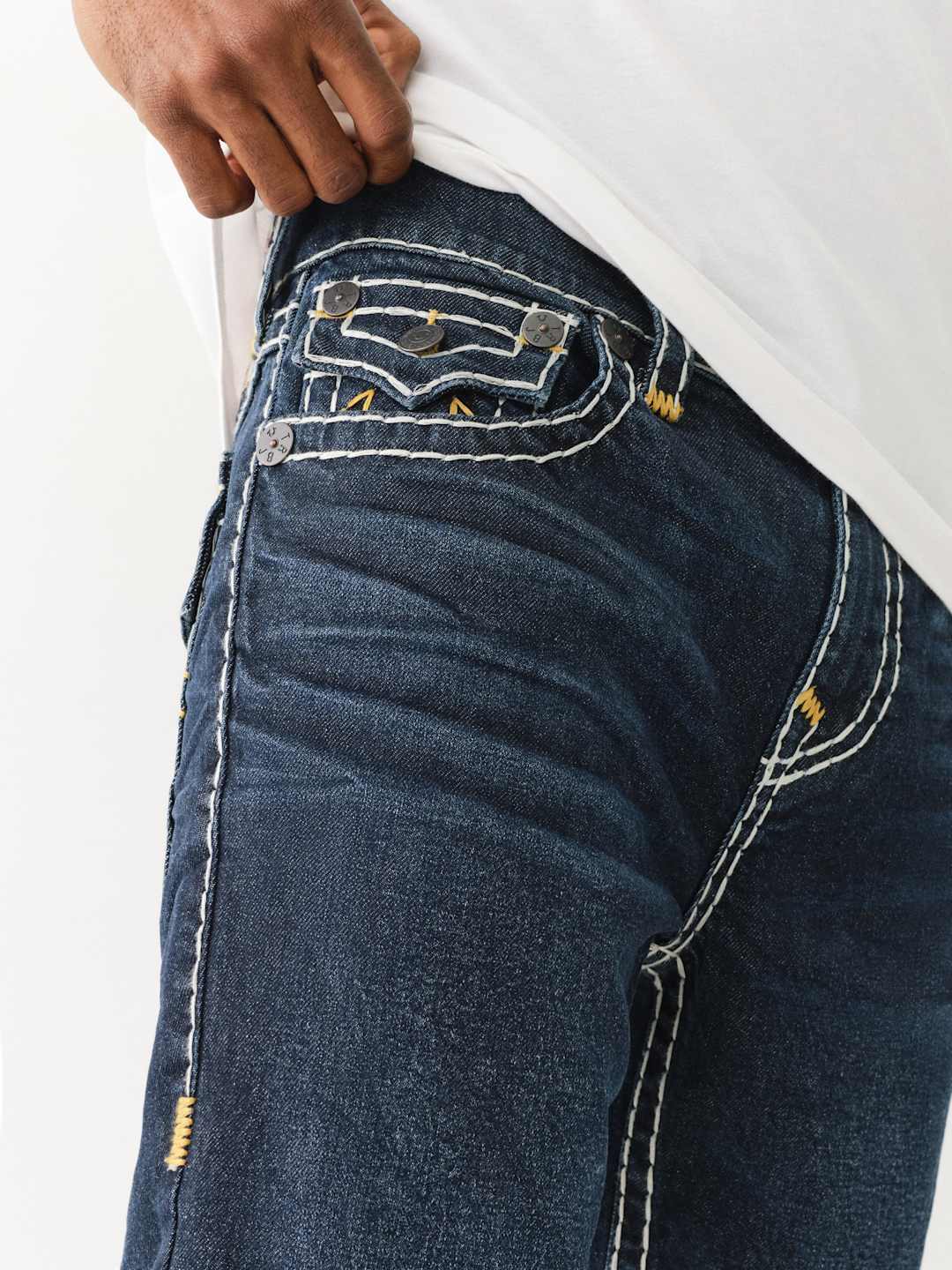 True Religion Rocco Jeans Columbia Dark Wash