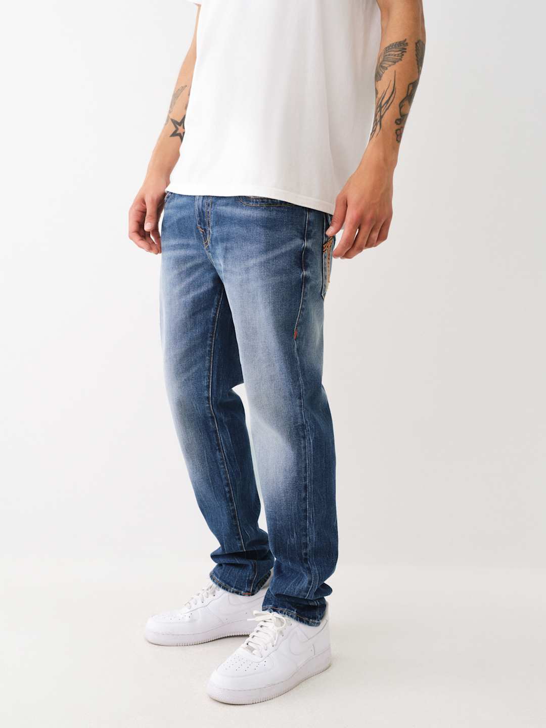 True Religion Rocco Jeans Rainbow Greenwich Ave Dark Wash