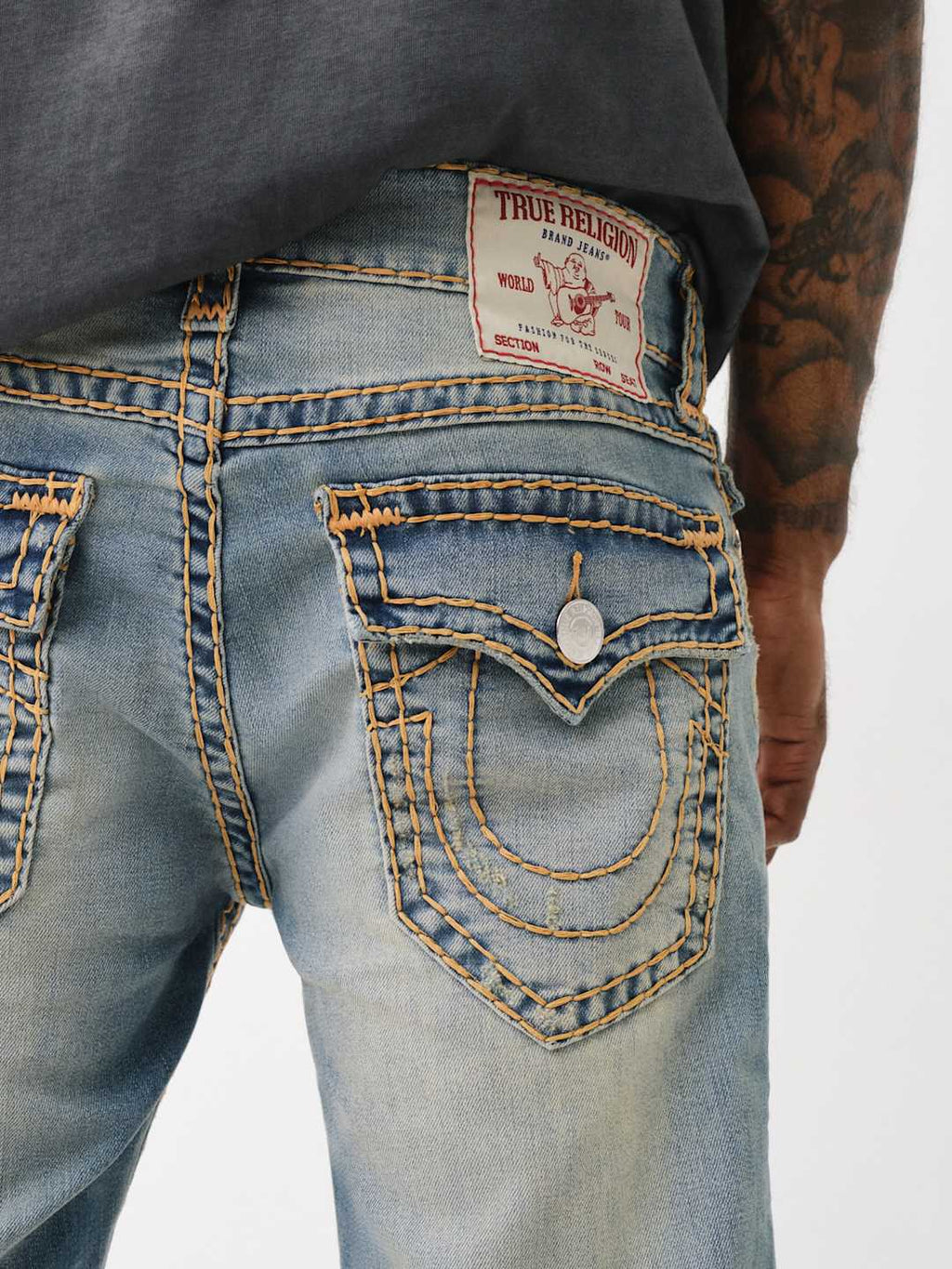 True Religion Rocco Jeans Super T Medium Wash