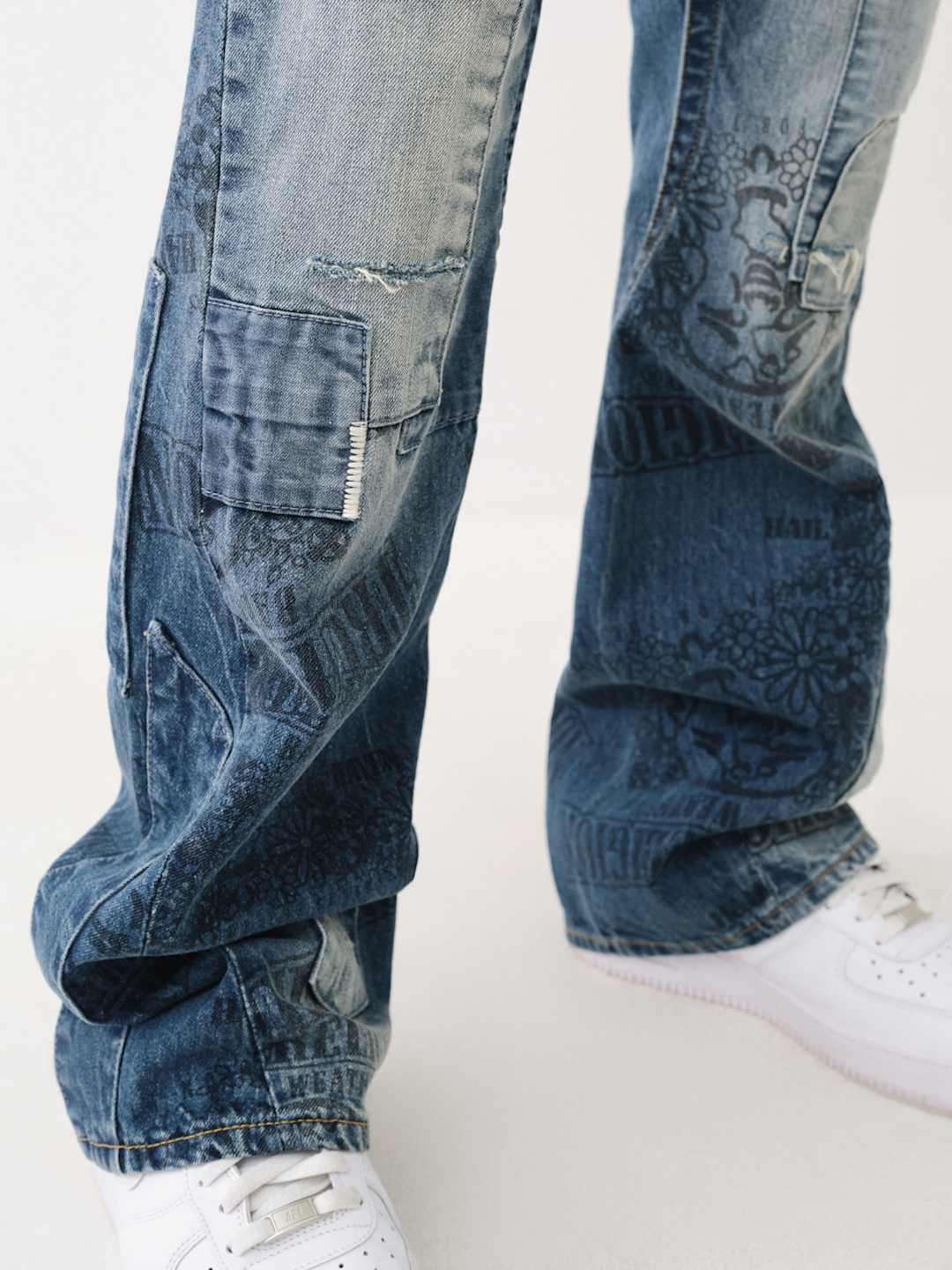 True Religion Joey Jeans Whispering Trees Medium Wash