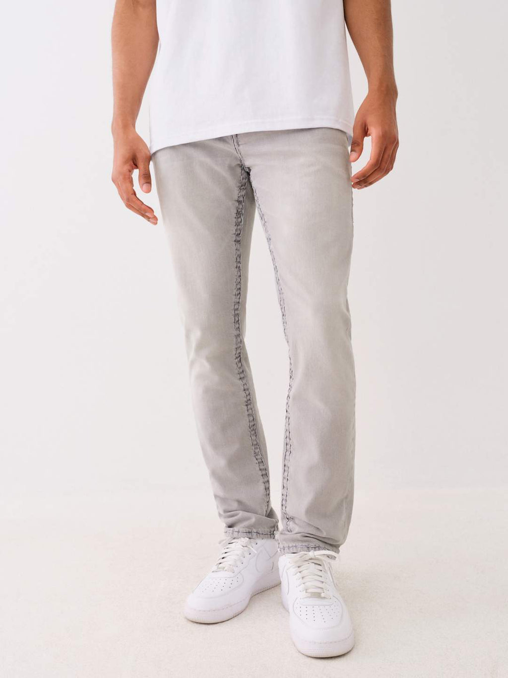 True Religion Rocco Jeans Super T Grey Wash
