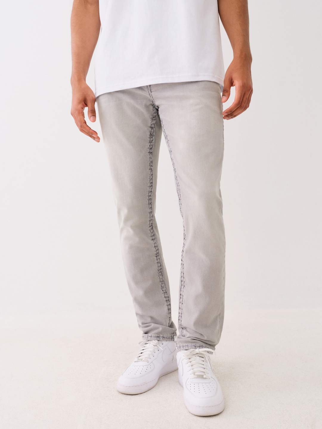 True Religion Rocco Jeans Super T Grey Wash
