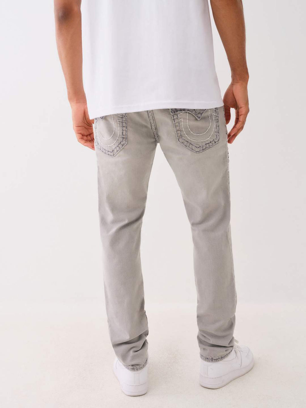 True Religion Rocco Jeans Super T Grey Wash