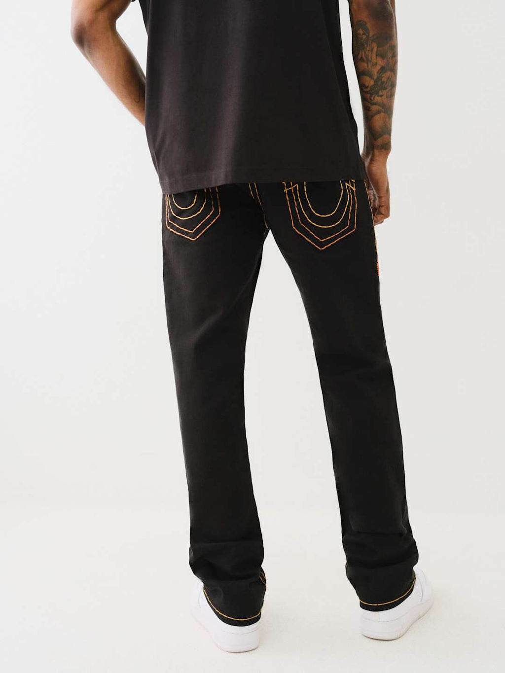 True Religion Ricky Jeans Super T Black Rinse