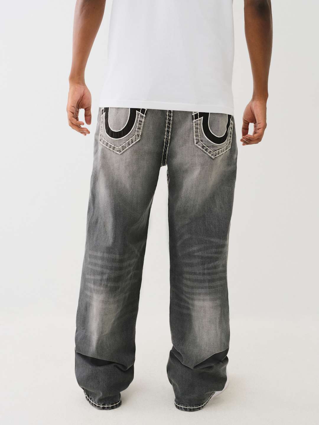 True Religion Vinny Jeans Super T Grey Wash