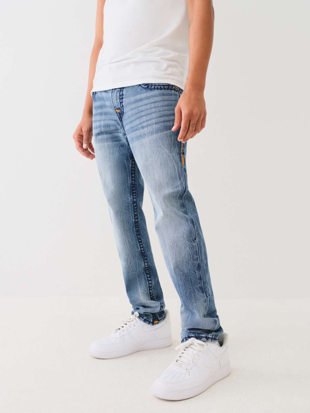 True Religion Rocco Jeans Super T Calico Medium Wash