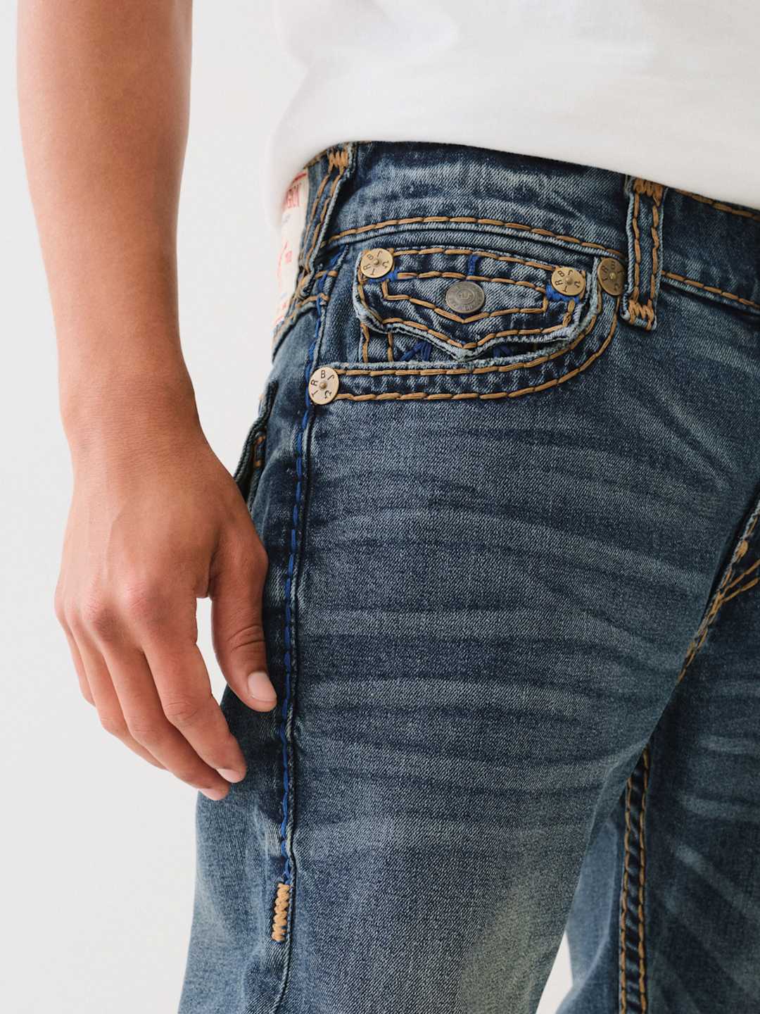 True Religion Rocco Jeans Super T Queens Dark Wash