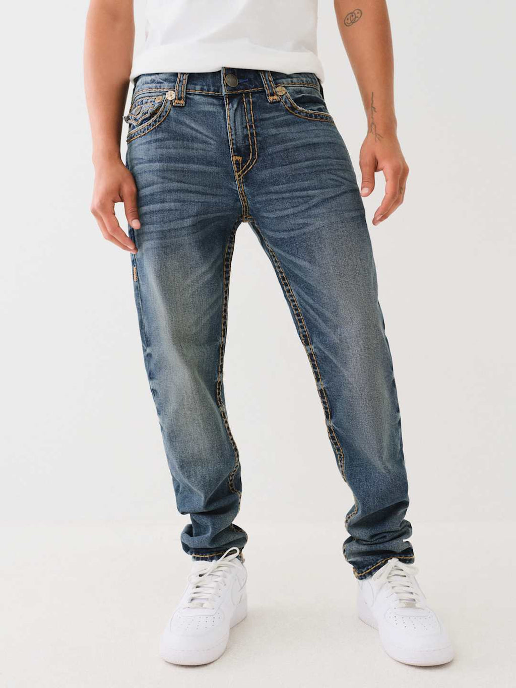 True Religion Rocco Jeans Super T Queens Dark Wash