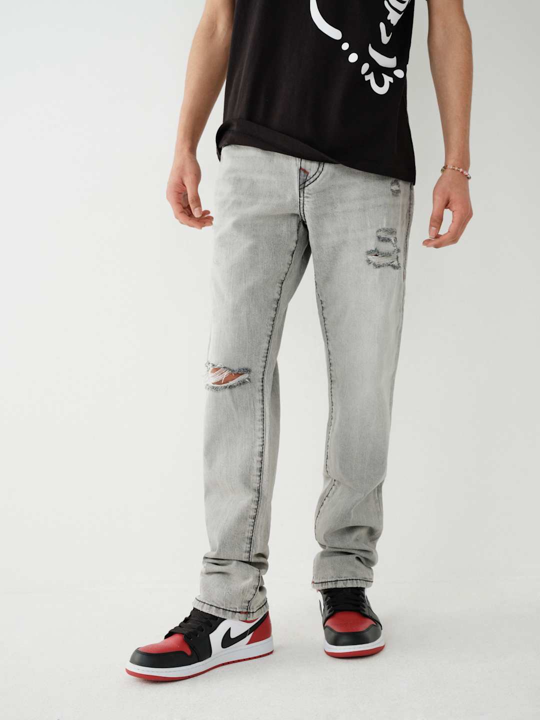 Geno Big T Stitch Slim Jean