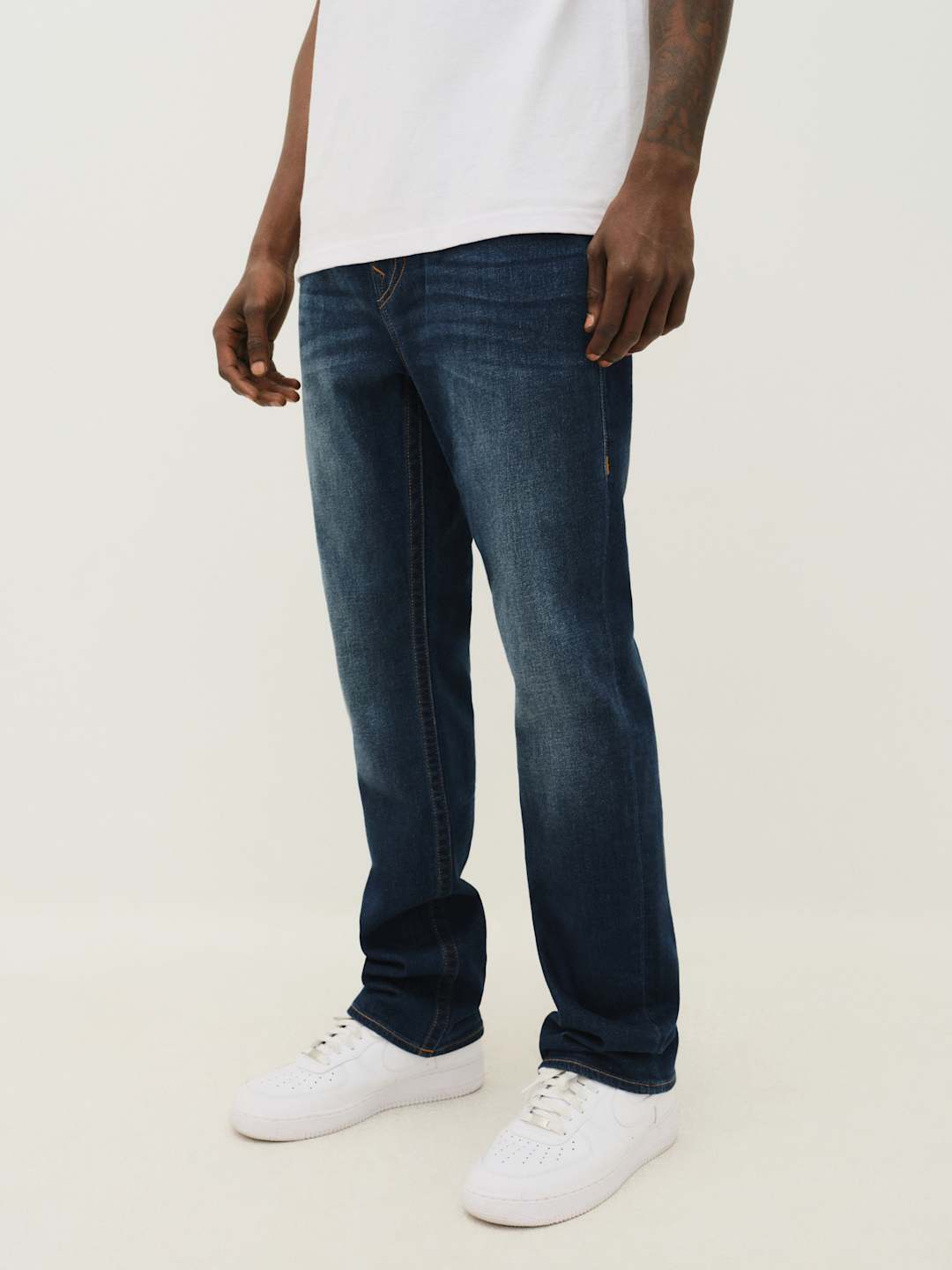 True Religion Ricky Jeans Flap Damon Dark Wash