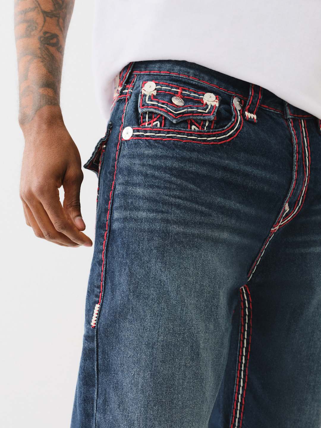 Tre Religion Bobby Jeans Flap Tulare Dark Wash