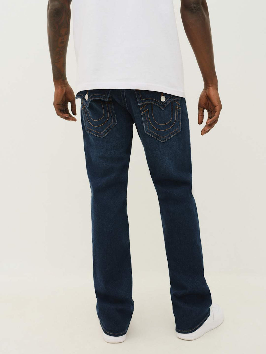 True Religion Billy Jeans Flap Damon Dark Wash