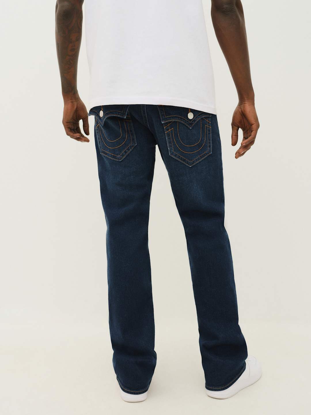 True Religion Billy Jeans Flap Damon Dark Wash