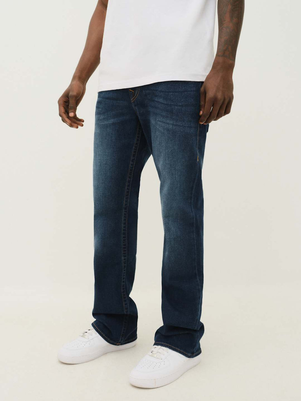 True Religion Billy Jeans Flap Damon Dark Wash