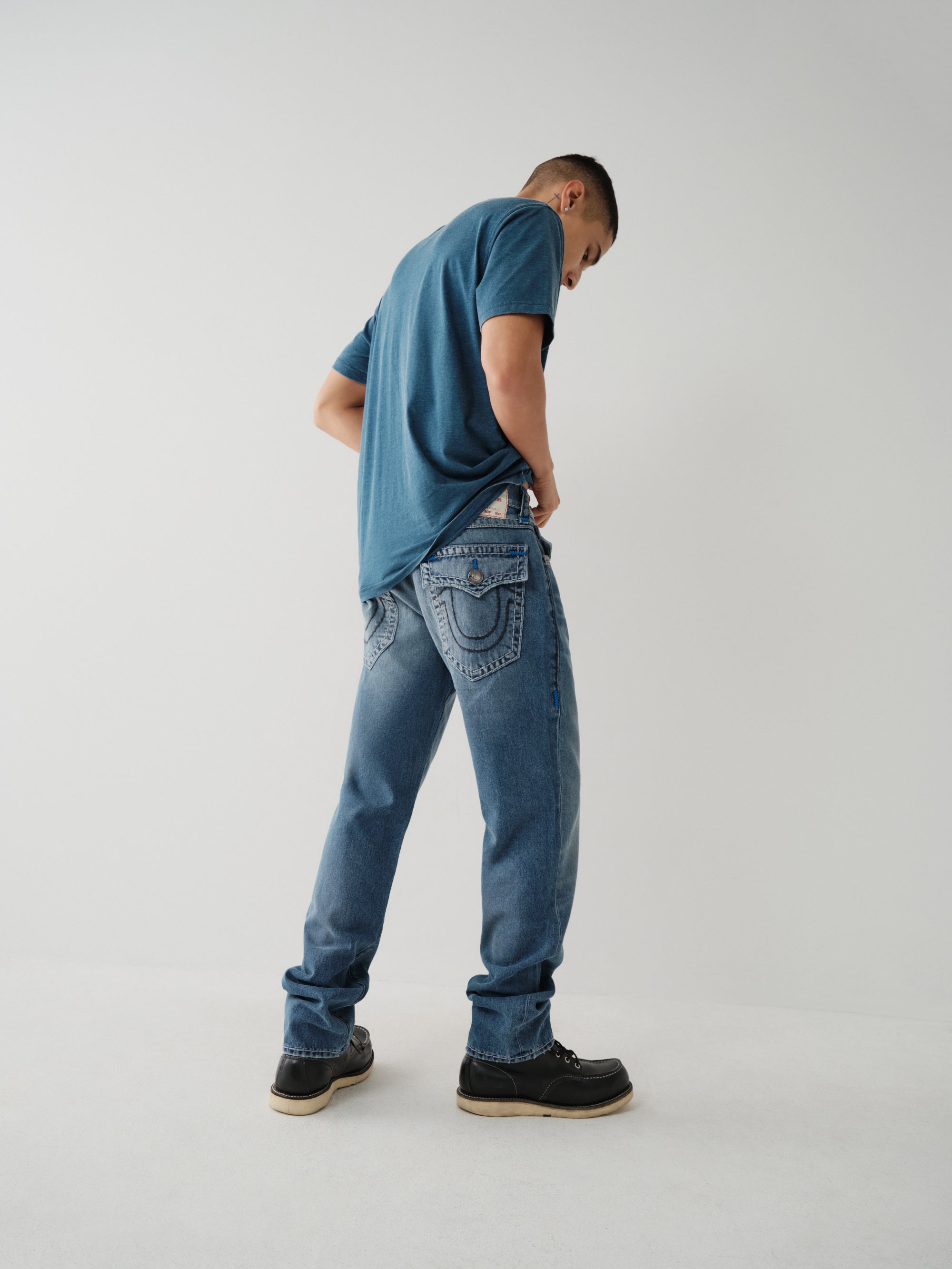 Geno Super T Stitch Slim Jean
