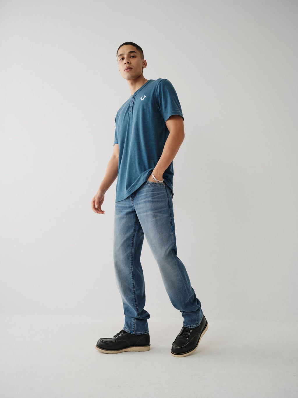 Geno Super T Stitch Slim Jean
