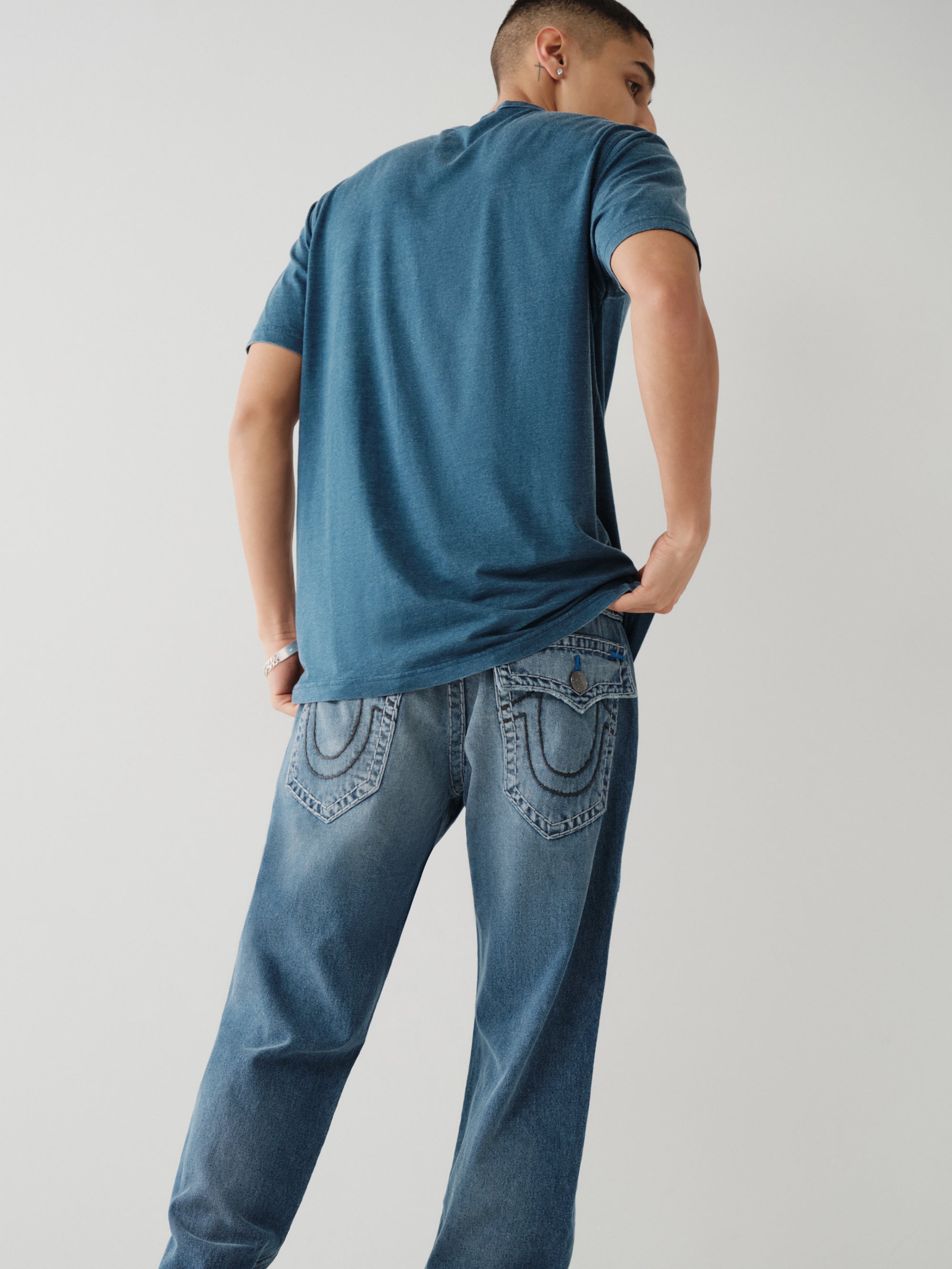Geno Super T Stitch Slim Jean