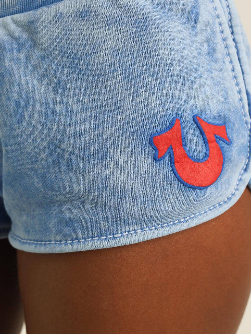 True Religion Big T Dolphin Hem Shorts Pacific Coast