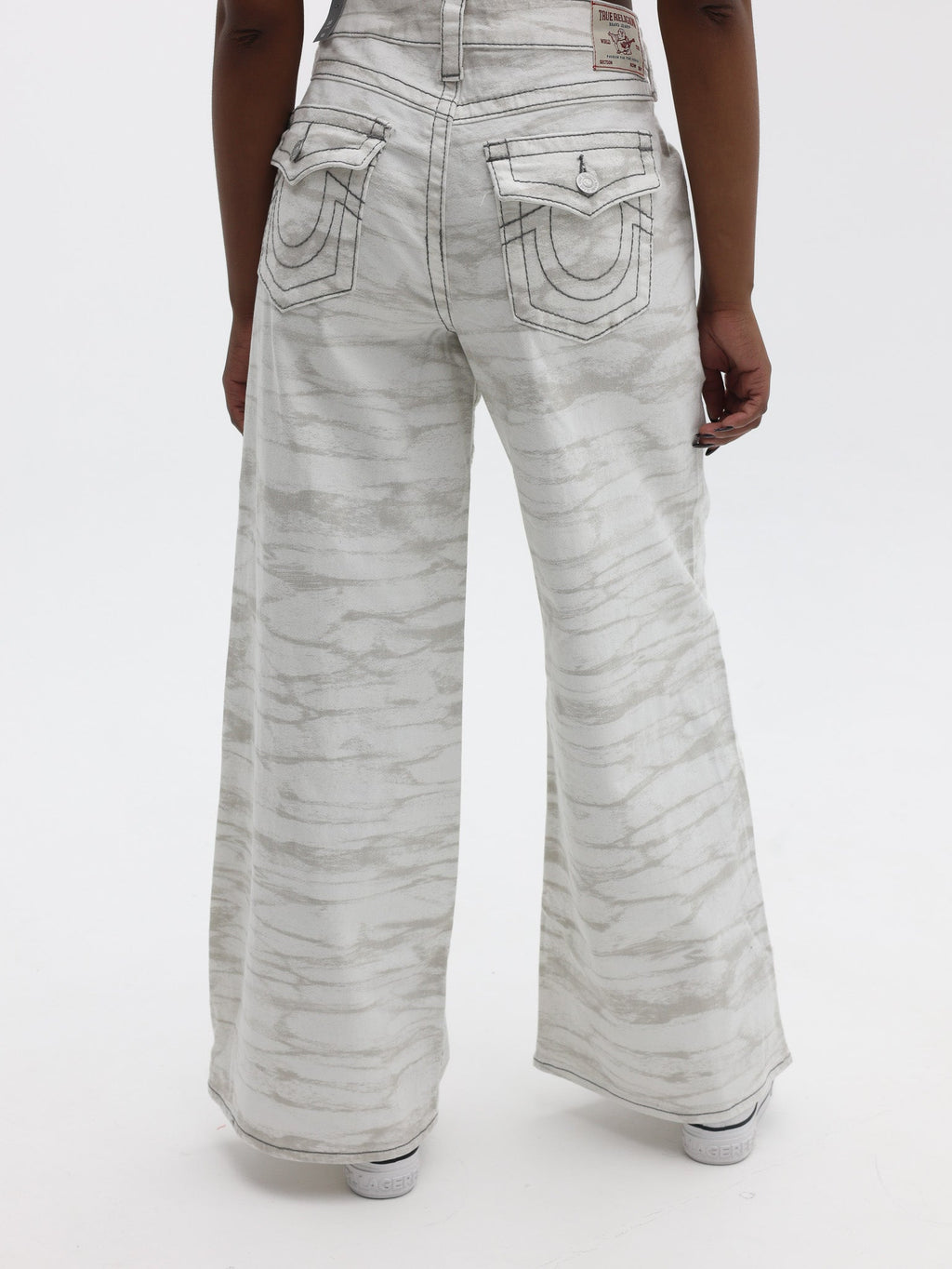 True Religion Zipper Jessie Baggy Flap Big T Coxon