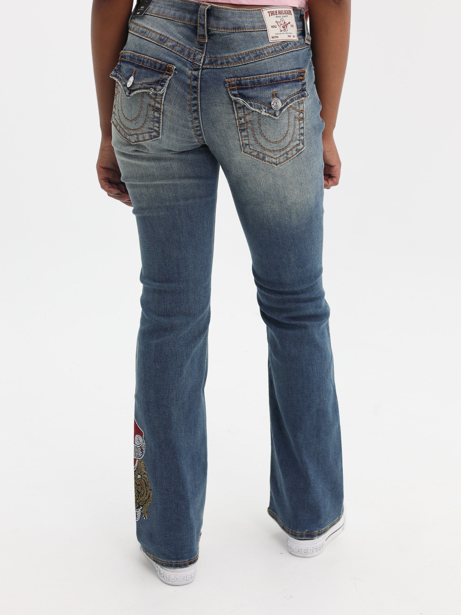 True Religion Tattoo Becca Mr Boot Flap Bigt Skyscraper Serenity