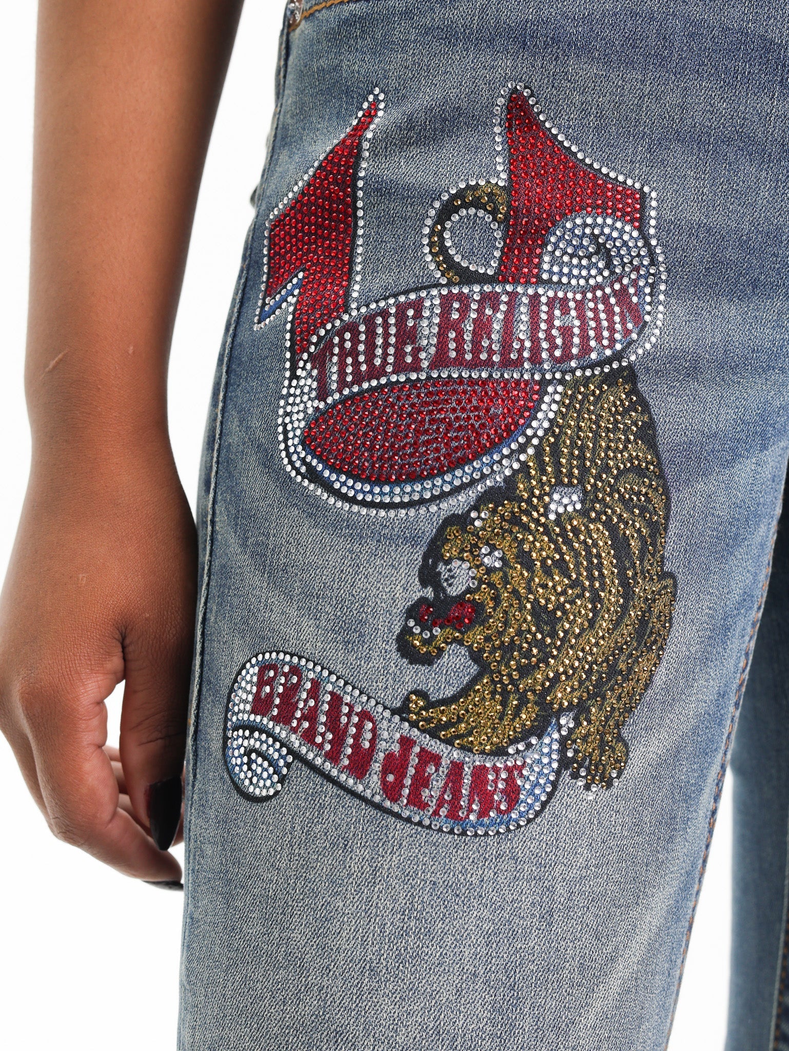 True Religion Tattoo Becca Mr Boot Flap Bigt Skyscraper Serenity