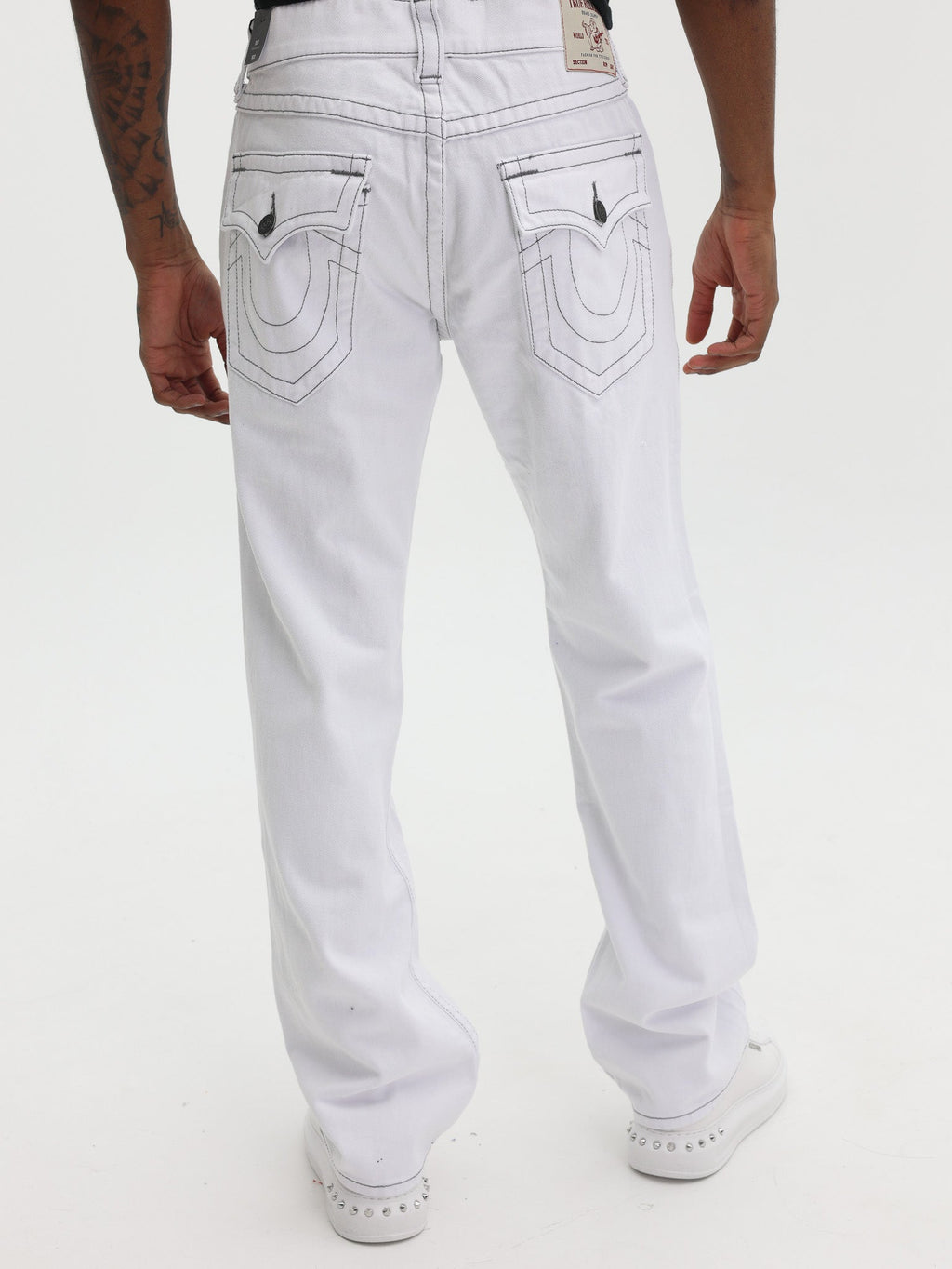 True Religion Ricky Sn Flap 34In Optic White