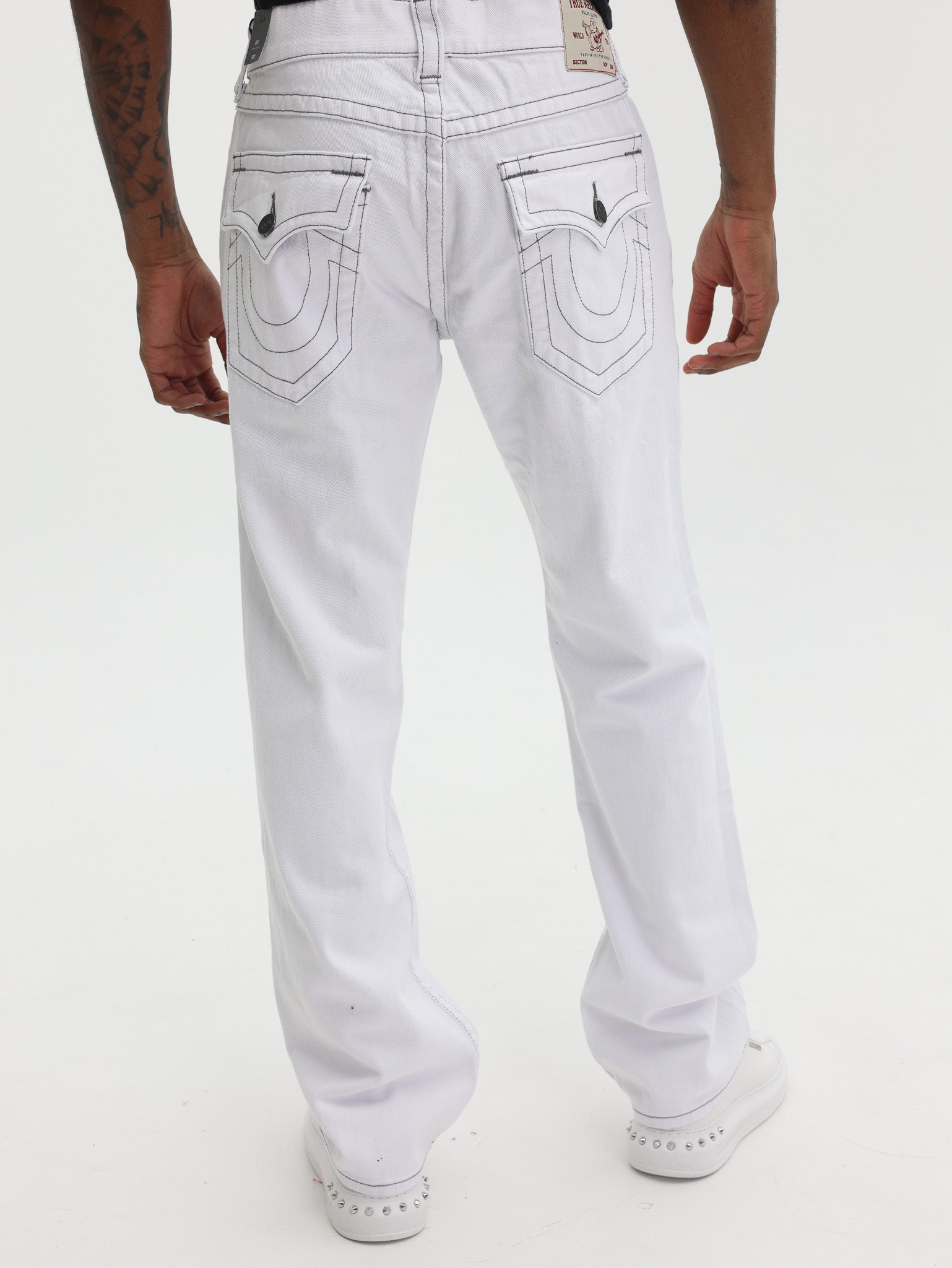 True Religion Ricky Sn Flap 34In Optic White